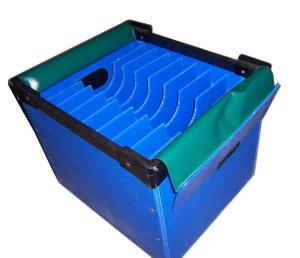 Wholesale Plastic Turnover Box PP Hollow Sheet Corrugated Board Lining Partition Carton from china suppliers