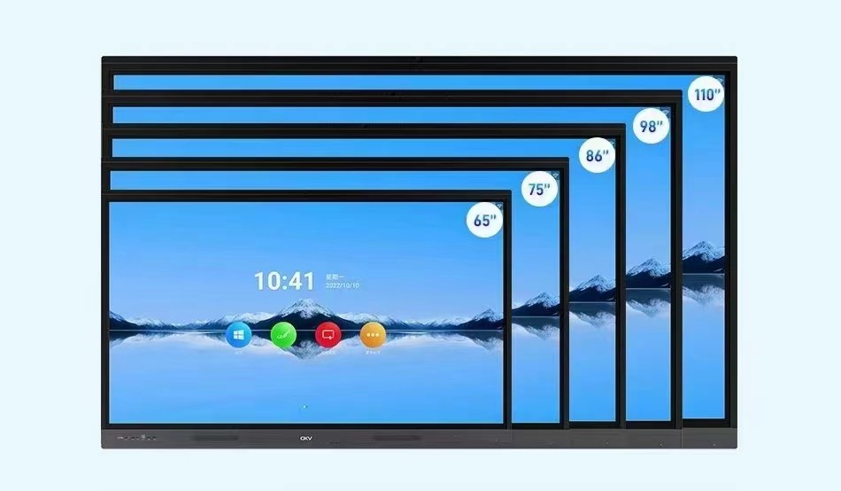 75 Inch All-In-One Interactive Flat Panel For Digital Poster Display