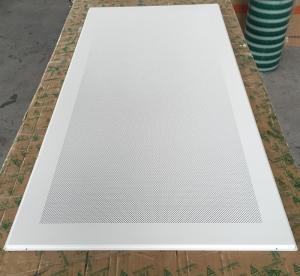 Wholesale Perforated Aluminum / Metal Soundproof Ceiling Panels , Fire Resistant Ceiling Tiles Dia 1.8mm from china suppliers