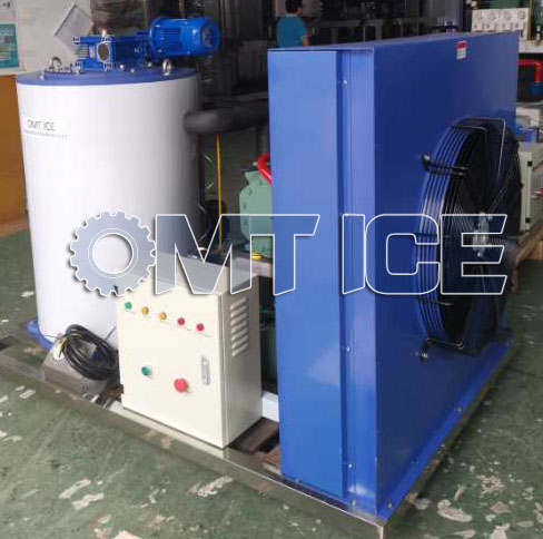3T Freshwater Flake Ice Machine Restaurant Kitchen Commercial Flake Ice Maker