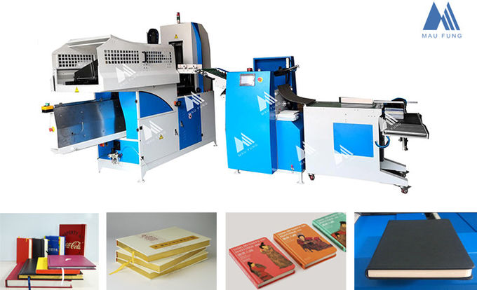 Automatic 60mm Book Block Joint Forming Casing In Machine MF-FAC390