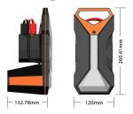 Peak Current 2000A Portable Car Battery Charger 24V Truck Jump Starter With