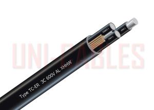 Wholesale XHHW 600V Aluminum Alloy Cable Three Conductor PVC Jacket with 1 Bare AL Ground from china suppliers