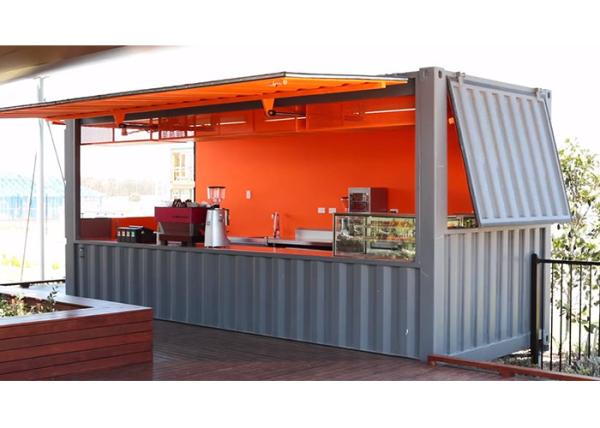 Topshaw Popular Prefab House Modular Container Shops Prefabricated Restaurant