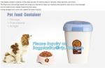 Pet Food Large Container Dog Cat Animal Storage Bin Dry Feed Seed 30L Containers