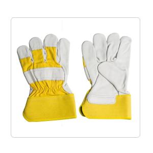 Wholesale Metal Smelting Cotton Cow Leather Safety Gloves from china suppliers