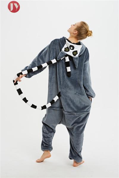 Wholesale Soft Polyester Fluffy Flannel Fleece Cartoon onesie pajamas Mascot