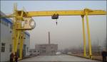 Truss Type Electric Hoist Traveling Gantry Crane Single Girder Pendant Control