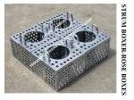 Marine stainless steel bilge water filter box, stainless steel rose box FH-80A