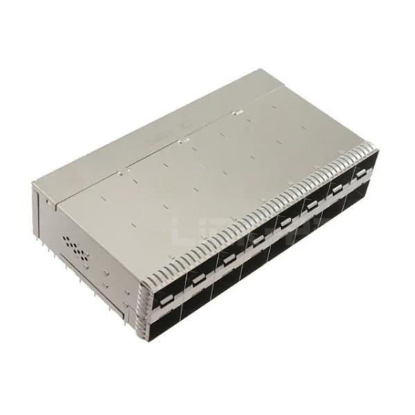 TE 2340033-5 zSFP+ Cage Assembly 2x8 Port With Integrated Connector 56 Gb/s EMI