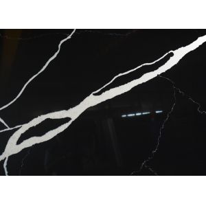 Wholesale Heat Resistant Calacatta Black Quartz Stone Tops for Kitchen Design from china suppliers