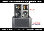 Nightclub Sound Equipment 15" Full Range Speaker