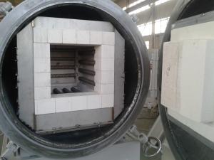 Wholesale 32L Lab Vacuum Box Furnace Metal Mantle Body Fully Sealed With Four Sides Heating from china suppliers