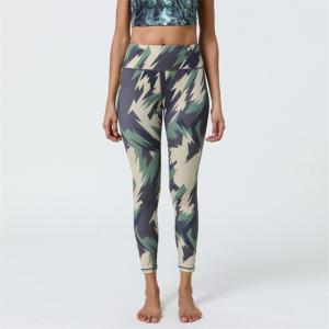 Wholesale Sport Yoga Pants High Waist Tights Butt-lifting Yoga Leggings Printed Women's Fitness Leggings from china suppliers