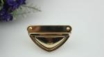 High quality fashion metal accessories zinc alloy 4 colors handbag lock hardware