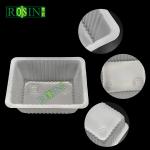 Thermoforming Vacuum Sealed Frozen Food Tray Plastic Tofu Tray Disposable
