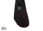 High End Black Makeup Brush Synthetic Concealer Brush Aluminum Ferrule