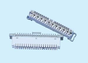 Wholesale 10 Pair Disconnection Module Plastic Materials / Phosphor Bronze Or Brass Contact from china suppliers