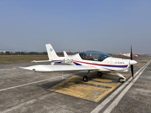 Wholesale Export Luxury Intelligent B-12P Passenger Civil Airplane Model Comfortable Aircraft Solar Airplane from china suppliers