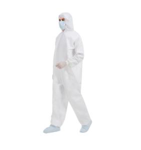Wholesale Clinic Uniform Disposable Protective Coverall Zipper front from china suppliers