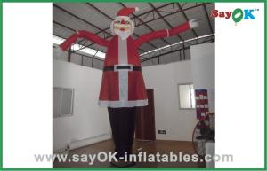 Wholesale Dancing Air Puppets Santa Claus Advertising Inflatable Air Dancer For Christmas Celebrate from china suppliers