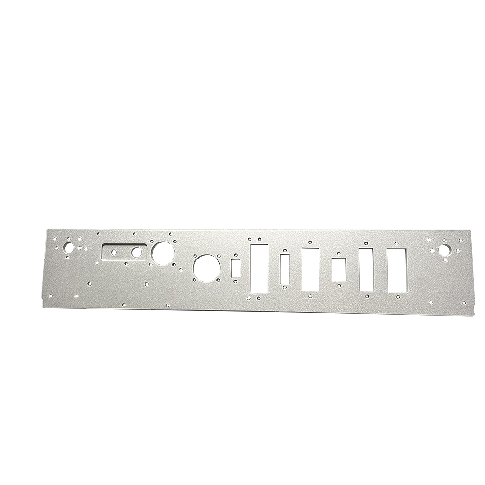 Online Custom Aluminum Sheet Metal Fabrication Panel Anode Sandblasting Stamping Motor Spare Parts