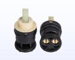 Black D35mm Faucet Valve Cartridge With Copper Pieces 95 ℃ Max Temperature