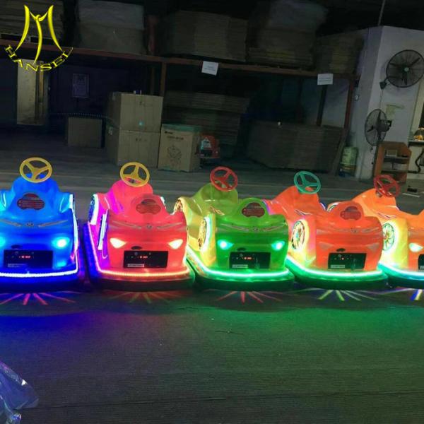 Hansel outdoor and indoor amusement kids electric game plastic electric bumper