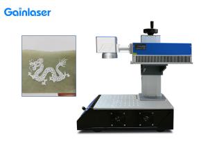 Wholesale uv laser glass marking systems 3w 5w 10w uv laser marking rounded surfaces glass cup 355nm uv beer mug glass cup marking from china suppliers