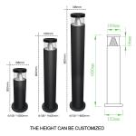 IP65 Waterproof LED Bollard Lawn Aluminum Outdoor Decoration Yard Pathway Villa