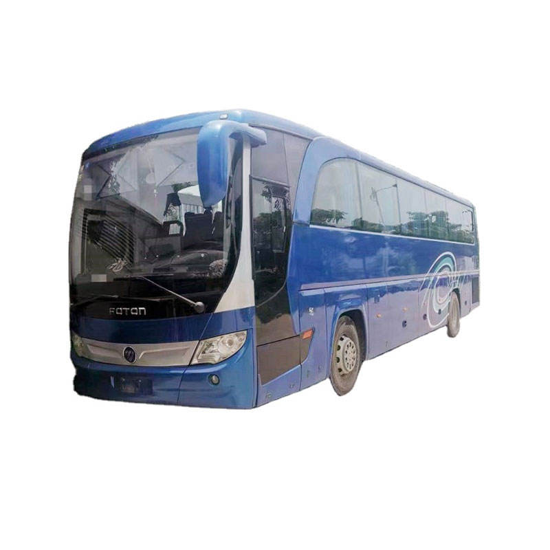 Foton Bus Coach Diesel 55 Seats Passenger Bus Manual Transmission and Deisel Fuel