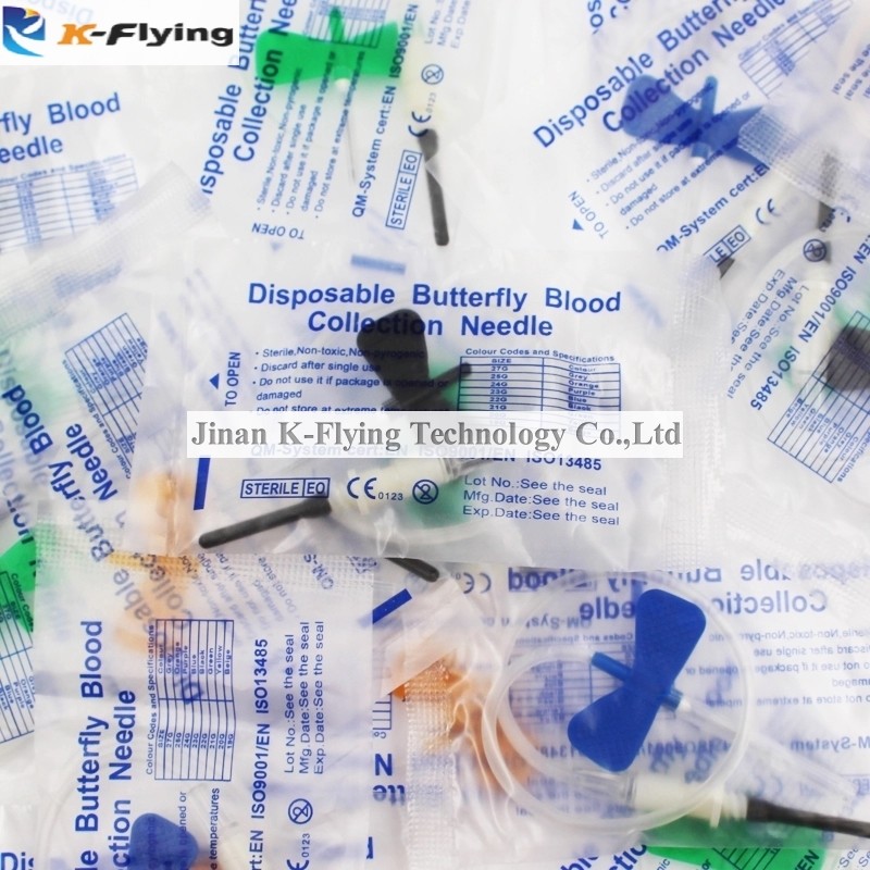 Disposable Infusion Type Vacuum Blood Sample Tube Butterfly Needle