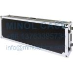 Aluminum Flight Case Black Series Heavy-Duty Road Case For 61-Note Keyboard