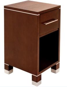 Wholesale Wooden hotel furniture stone top night stand/bed side table NT-0007 from china suppliers