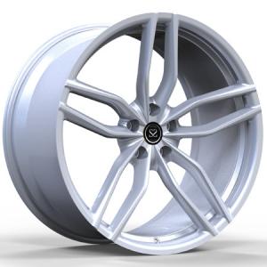 Wholesale Deep Concave 1 Piece Forged Rims Monoblock 21 Inch Silver Aluminum Alloy Wheels from china suppliers