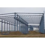 High Strength Prefabricated Steel Structures , Prefab Metal Warehouse Building