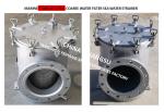AUXILIARY MACHINE SEAWATER PUMP INLET STAINLESS STEEL 316L STRAIGHT THROUGH