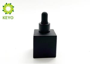 Wholesale 30ML Empty Cosmetic Glass Bottle With Dropper , Frosted Glass Dropper Bottle from china suppliers