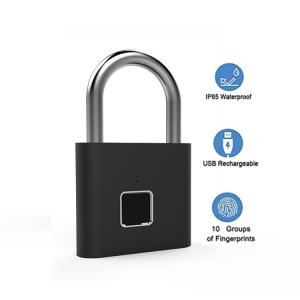 Wholesale Keyless Smart Thumb Print Padlock Anti Theft Electronic Pad Locks For Luggage Door from china suppliers