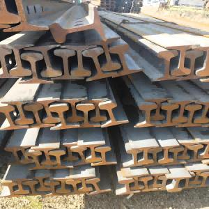 Wholesale China Manufacturer 24KG Railway Welding Equipment Railroad Tracks Light Grooved Steel Rail Rail Steel from china suppliers