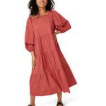 Summer Wrist Sleeve Ladies Dress Casual Custom Women Poplin Oversized MIDI