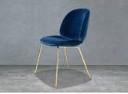 Wholesale Upholstered 84cm Tall Fabric Dining Room Chairs Contemporary from china suppliers