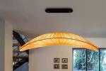 Minimalist Cloth Led Pendant Lights Designer Sailboat Ceiling Hanging Lamps(WH