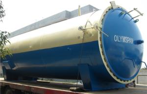 Wholesale Industrial Vulcanizing Autoclave With Hydraulic Cylinder And Safety Interlock from china suppliers