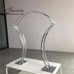 Saixin designs wedding party centerpiece gold metal flower pot stand