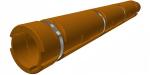 No Abrasion PU Subsea Protection Duct , Underground Mining Cable Protection Tube