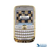 Luxury LV phone with diamond and gold three sim analog TV