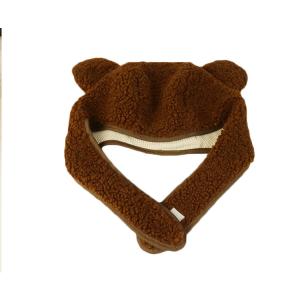 Wholesale Cute Cartoon Puppy Children's Winter Cap 6-16 Years Old in Winter 58-60cm from china suppliers
