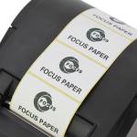 BPA FREE Glassine Thermal Label Paper Roll Direct Self Adhesive Oil Proof
