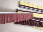 Aluminum Metal Bottom Silicone Strip Brush for Wooden Door